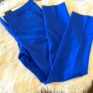 Blue ankle pants